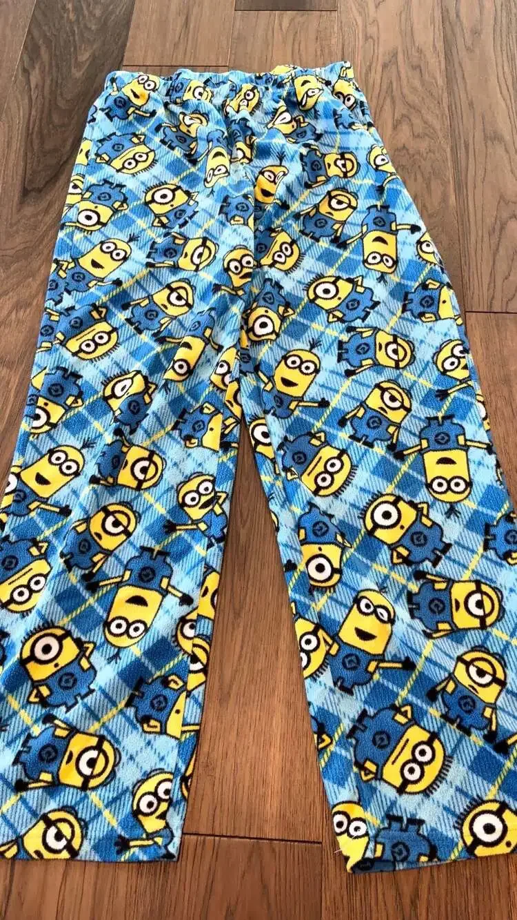 Despicable Me Minions Fleece Pajama Lounge Pants Youth Size M (8-10)